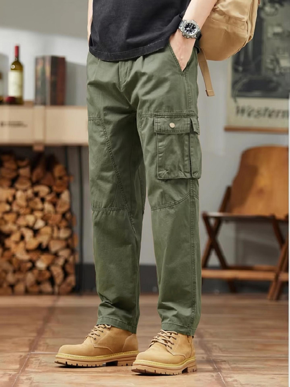 GLOBAL NOMAD Men Cargos - Image 1
