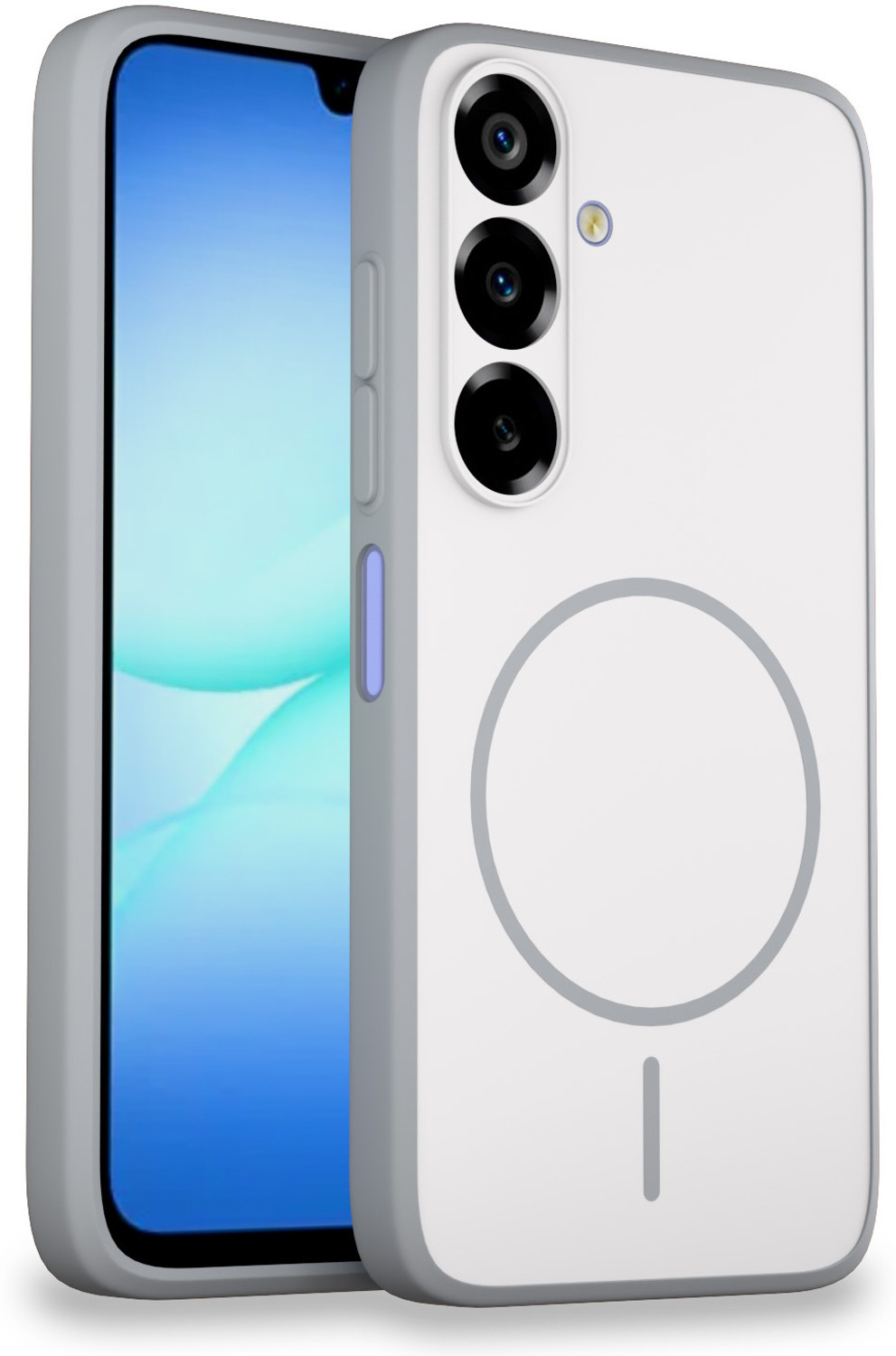 KartV Back Cover for Samsung Galaxy A17 5G (Grey) - Image 1