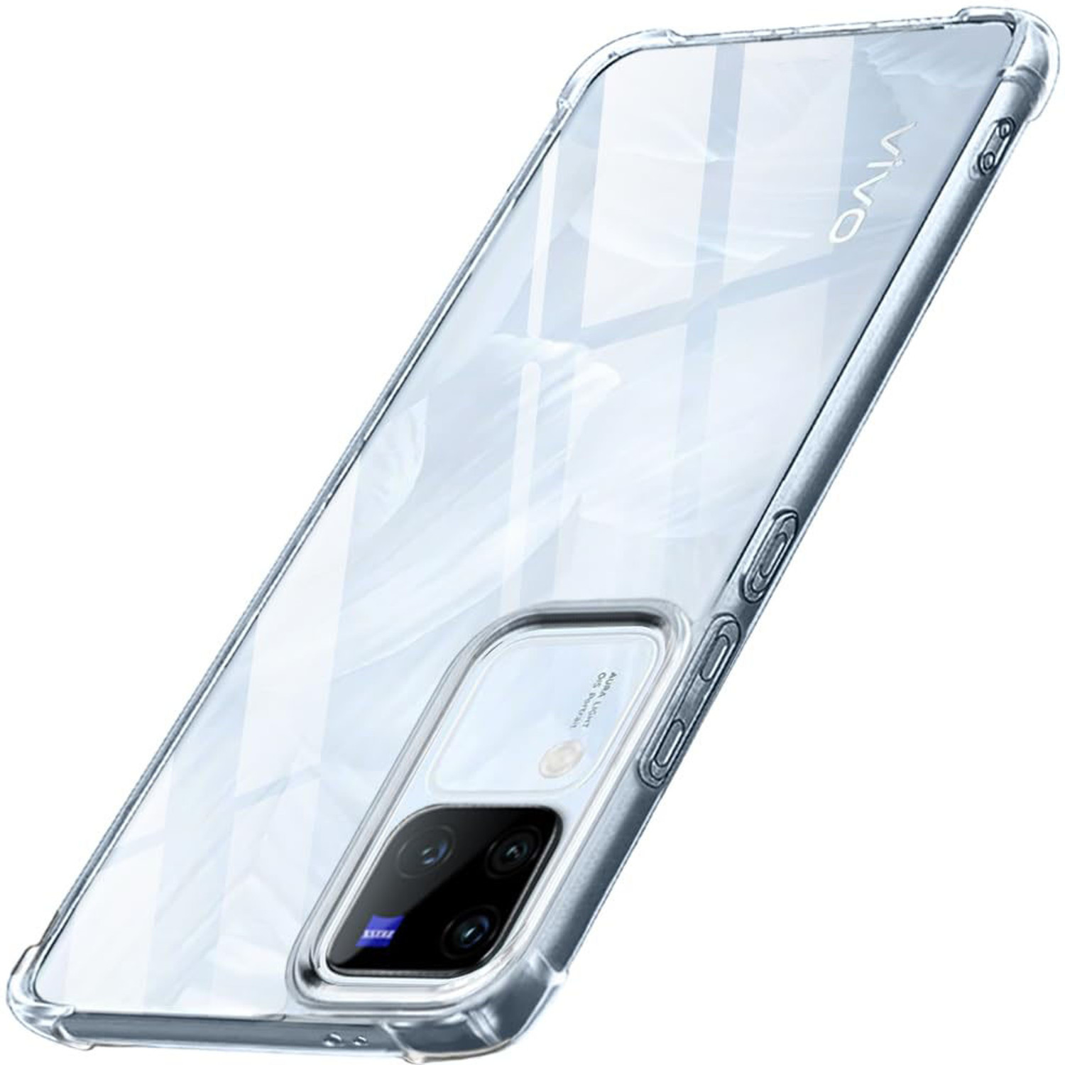JASH Back Cover for Vivo V30 Pro 5G (White, Shock Proof, Silicon, Pack of: 1) - Image 1