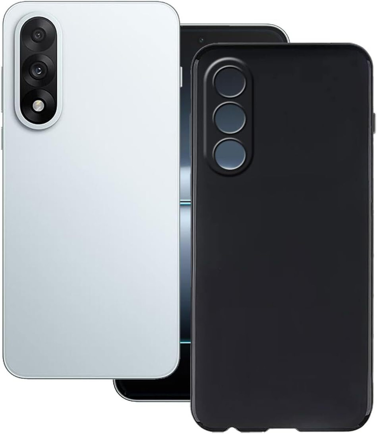 Lustree Silicon Pudding Case for OnePlus Nord 5 (Black) - Image 1
