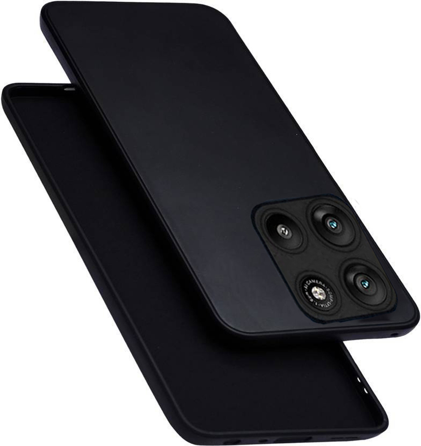 Xolia Back Cover for Moto G57 Power 5G, Black - Image 1