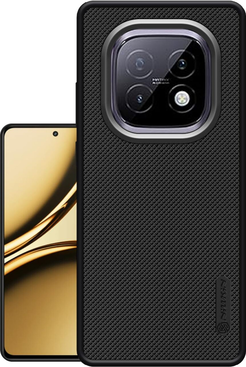 Cermarise Back Cover for realme NARZO 70 Turbo (Black, Dot View, - Image 1