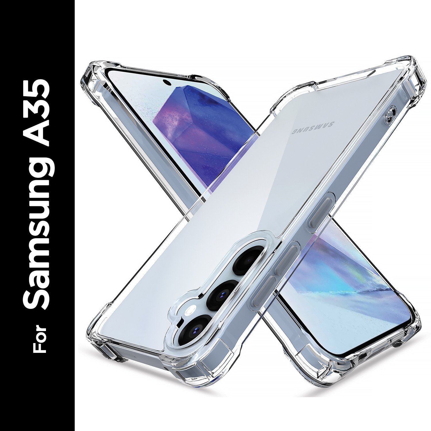 Flipkart SmartBuy Back Cover for Samsung Galaxy A35 5G - Image 1