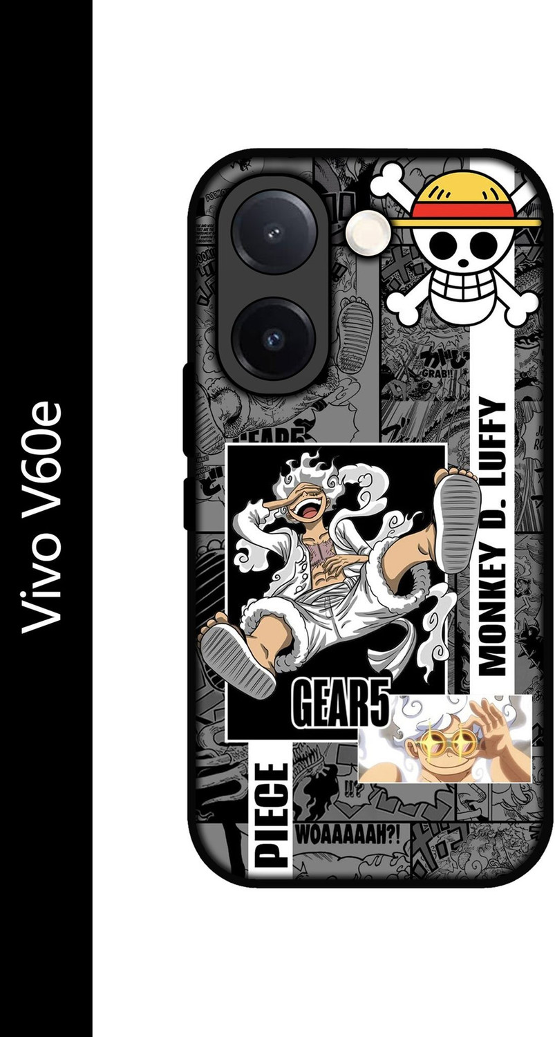 Smutty Back Cover for Vivo V60e (Multicolor, Dual Protection, Rubber, Metal, Pack of: 1) - Image 1
