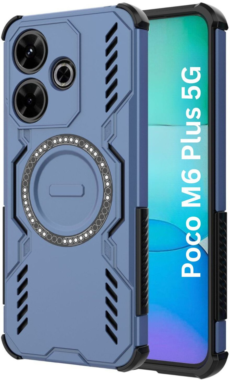 KWINE CASE ला बà¥à¤¬à¥ POCO M6 Plus 5G à¤à¥ लिठ- Image 1