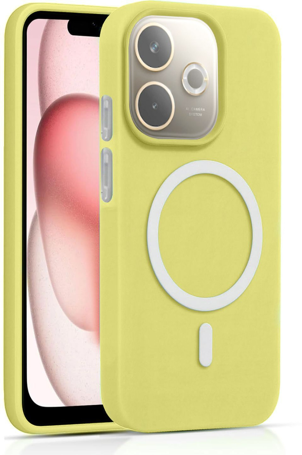 Luxecase Back Cover for OPPO A5 Pro 5G (Yellow, Shock Proof, Polycarbonate, Pack of: 1) - Image 1