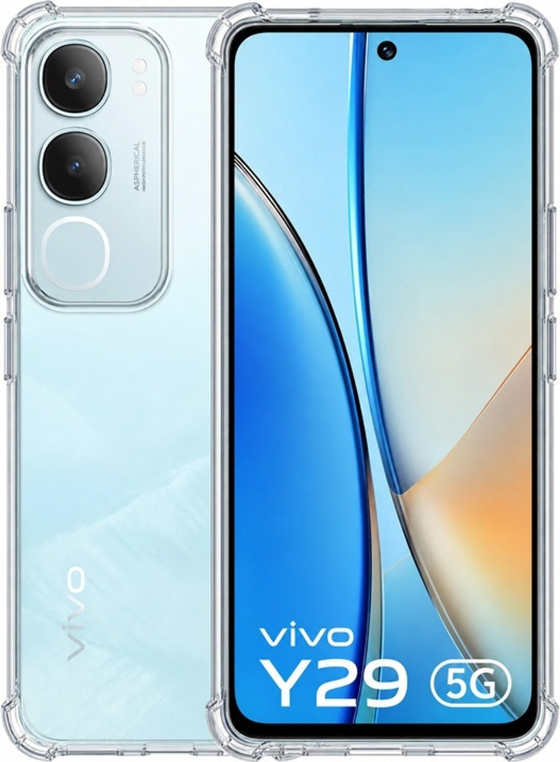 SHAW ENETRPRISE Bumper Case for vivo Y29 5G (Transparent) - Image 1