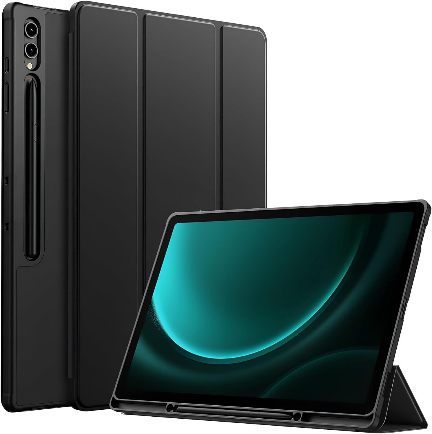 Proelite Flip Cover for Galaxy Tab S9 FE Plus/S9 Plus/S10+ 12.4 - Image 1