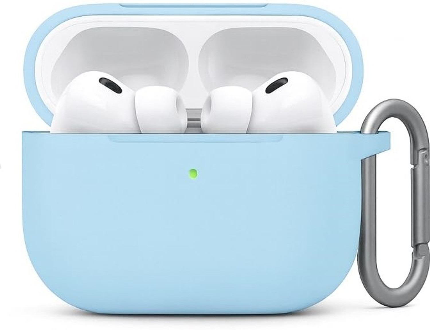 Bodoma Silicone Press Stud Earbuds Case For Apple Airpods Pro /Apple Airpods Pro 2 (2nd Gen) (Blue) - Image 1