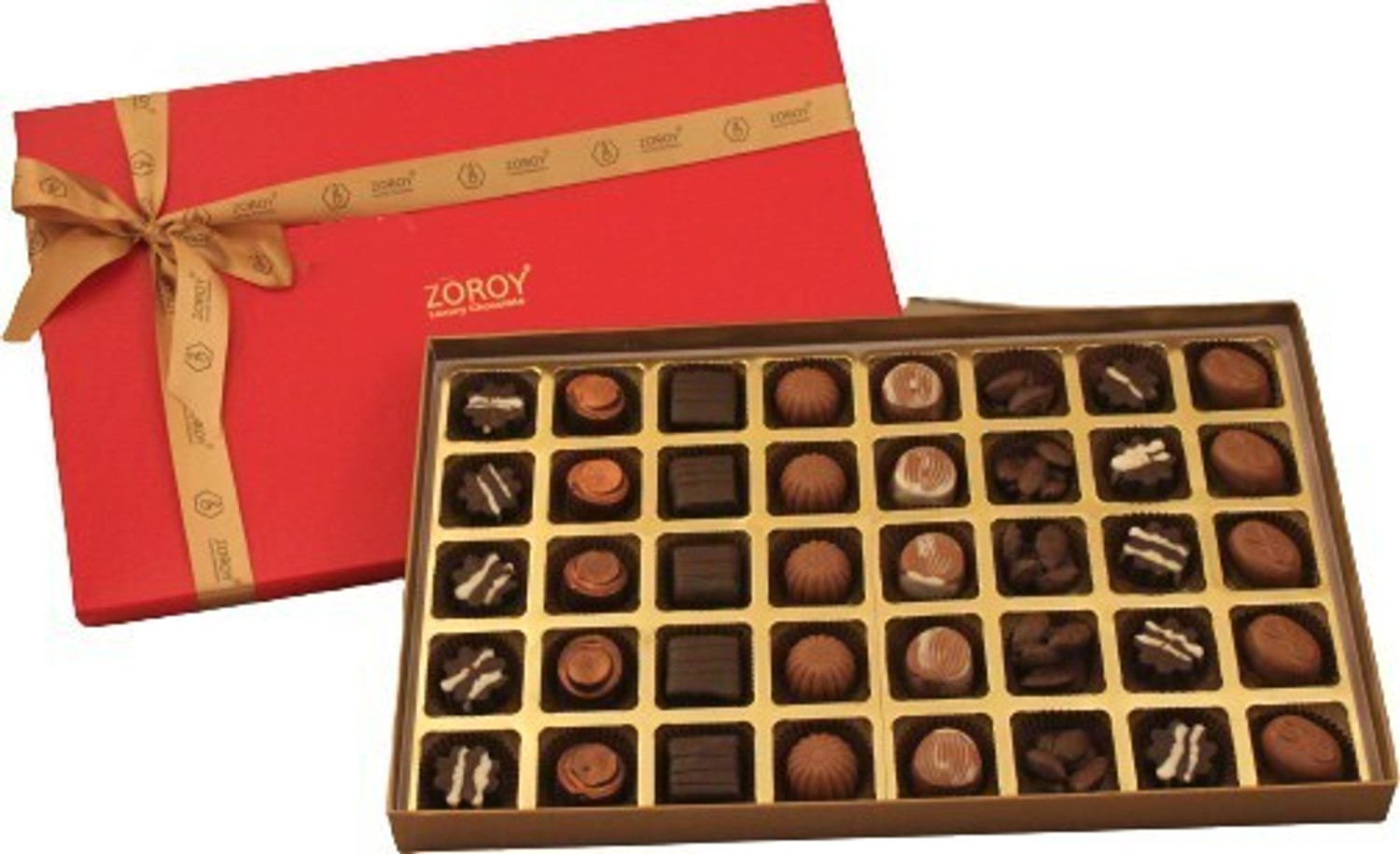 Zoroy Luxury Chocolate signature box of 40 Fudge (480 g) - Image 1
