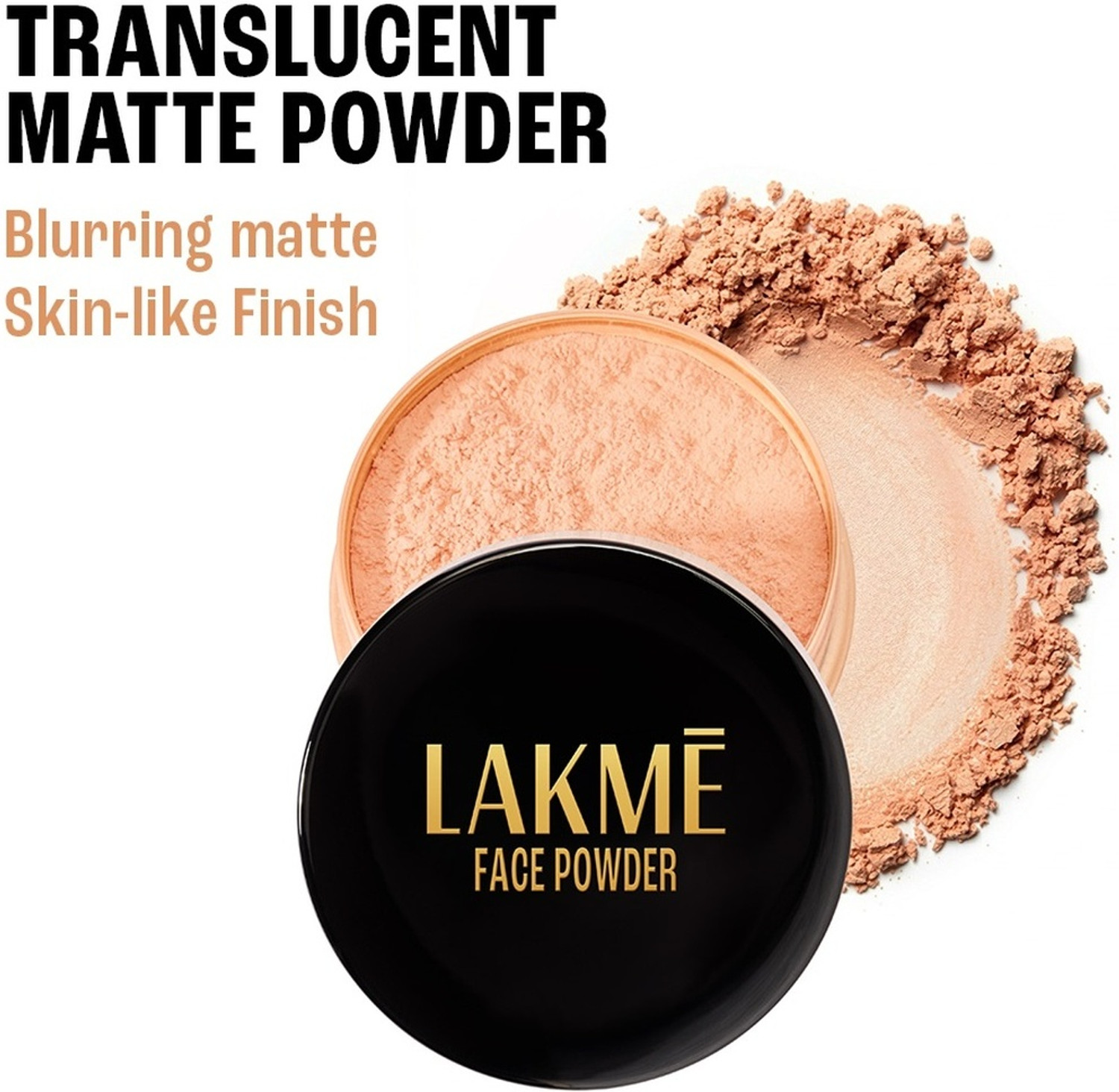 Lakmé Forever Matte Face Powder Compact (Soft Pink, 40 g) - Image 1