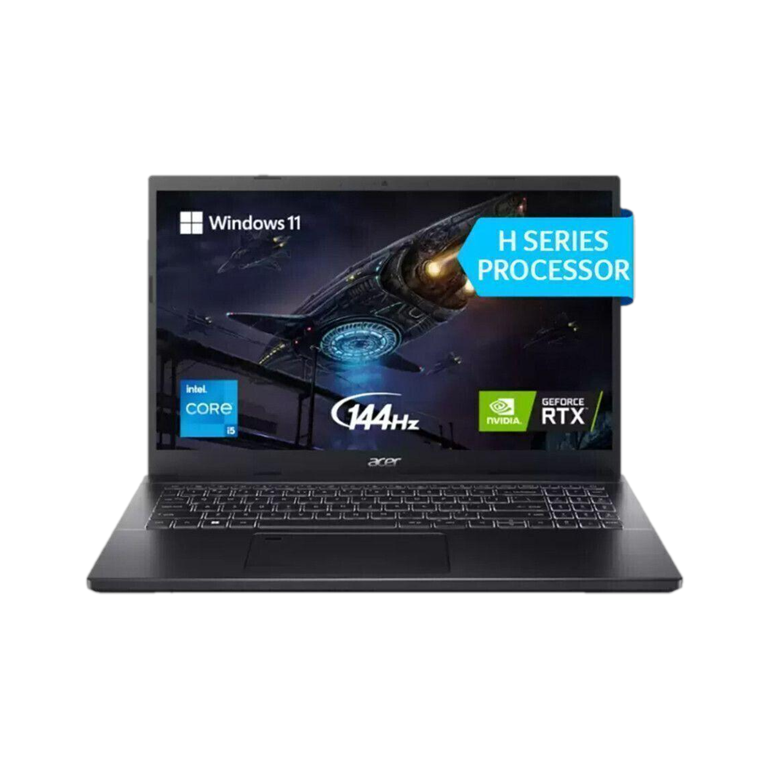 Acer Aspire 7 Intel Core i5 12th Gen 12450H - (16 GB/512 GB SSD/Windows 11 Home/4 GB Graphics/NVIDIA GeForce RTX 3050/144 Hz/60 W) A715-76G-548J Gaming Laptop Rs.101999.0 Price in India - Image 1