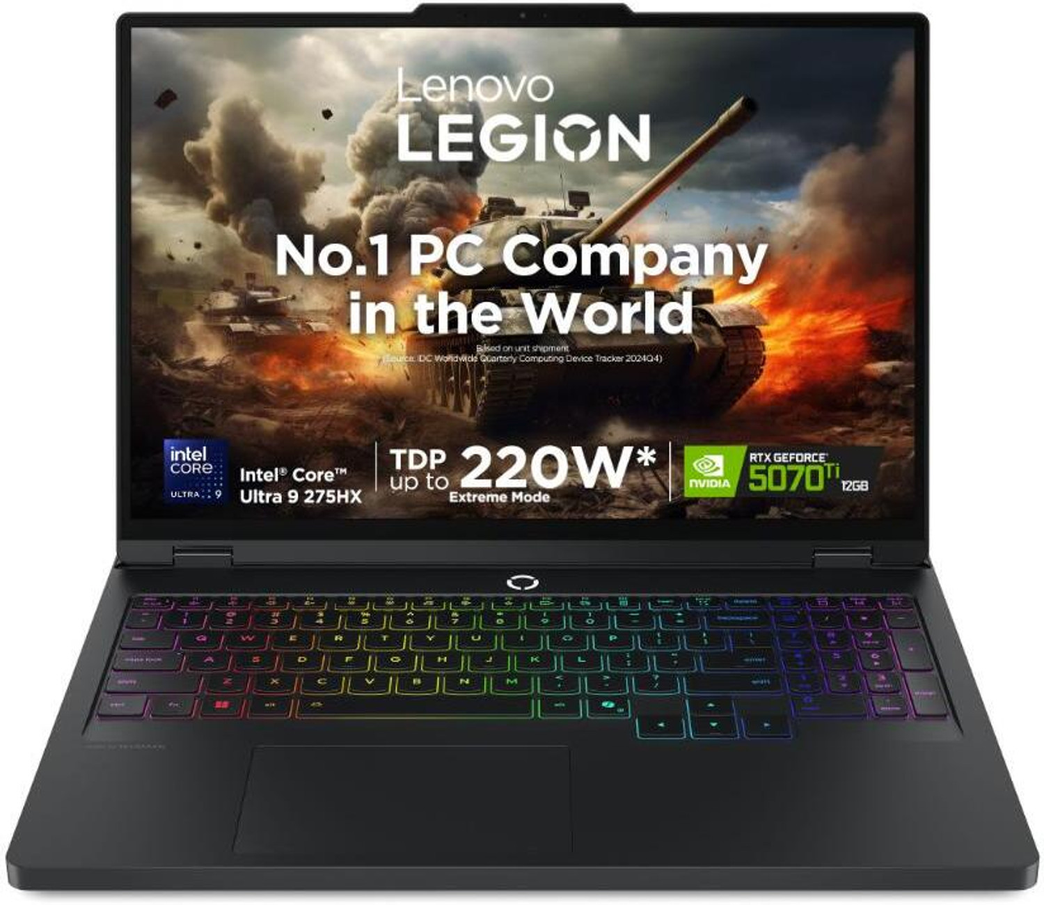 Lenovo Legion Pro 5 16IAX10H Gaming Laptop, 16 inch, Black - Image 1