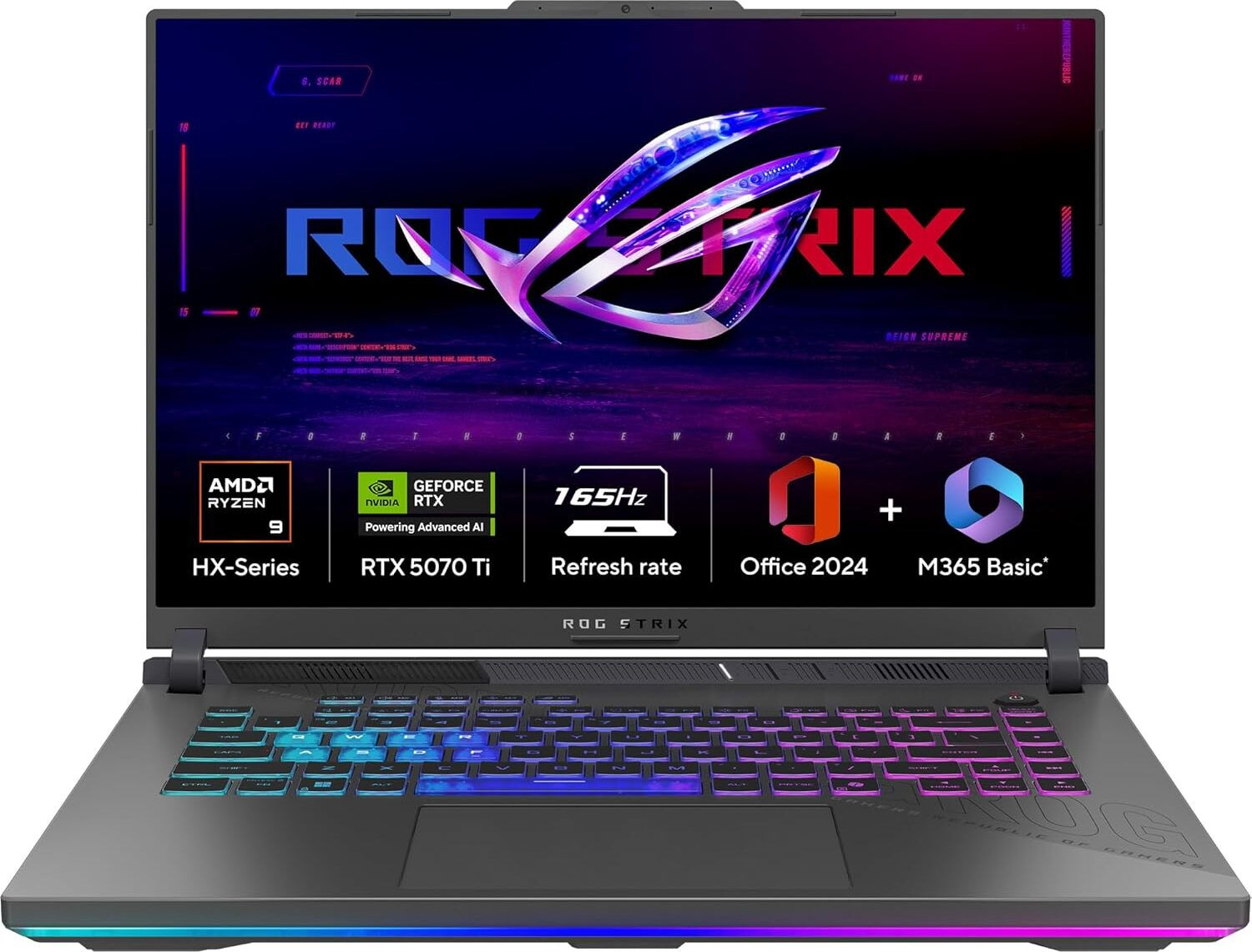 ASUS ROG Strix G16 2025 Ryzen 9 RTX 5070 Ti 16GB 1TB - Image 1