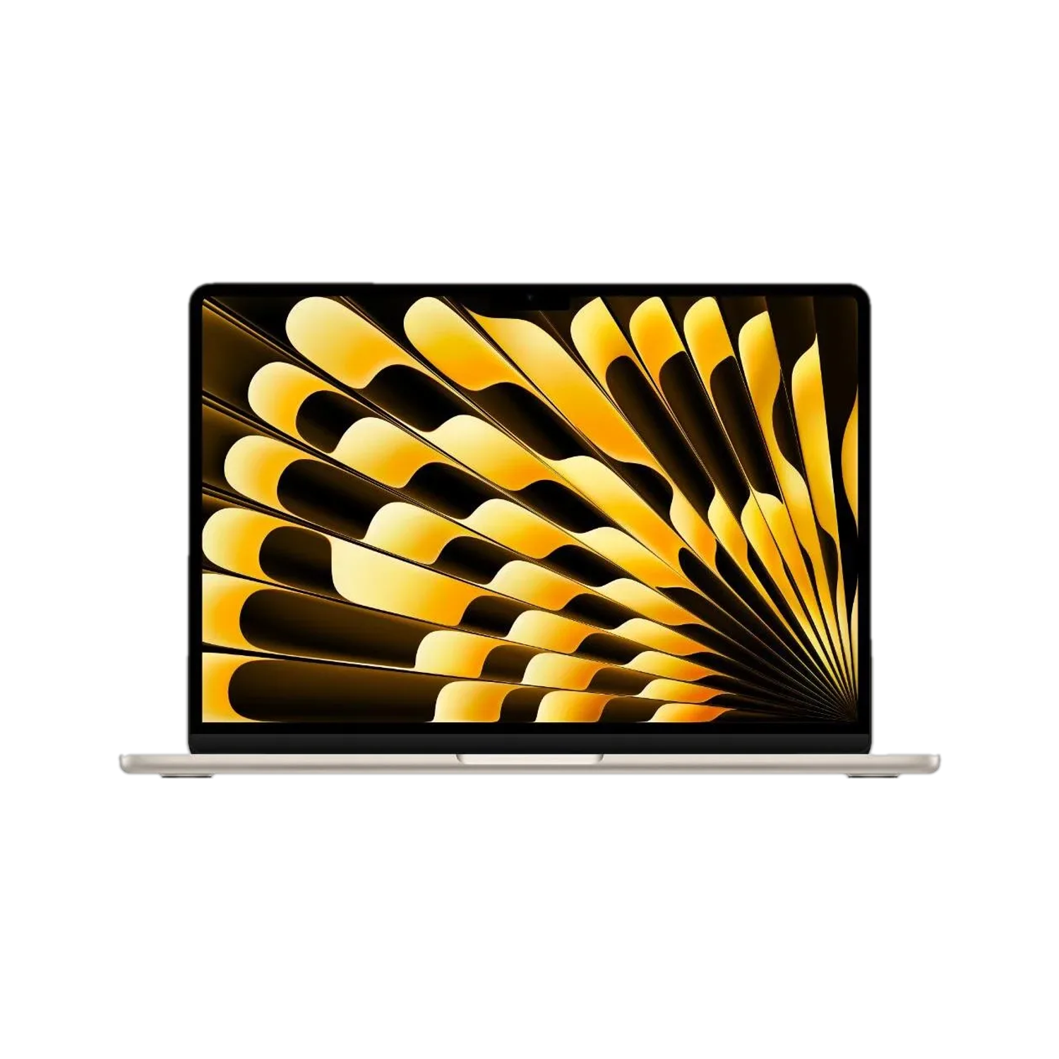 Apple MacBook AIR M2 - (16 GB/256 GB SSD/macOS Sequoia) MC7W4HN/A (13.6 Inch, Starlight, 1.24 kg) - Image 1