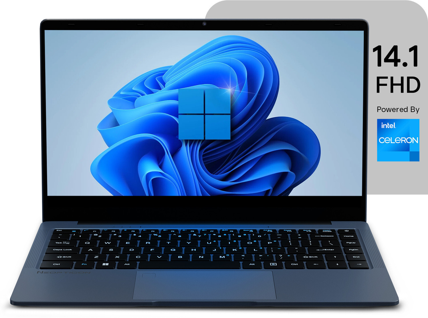 Neopticon BrowseBook Intel Celeron N4020 8GB 256GB 14.1 Grey - Image 1