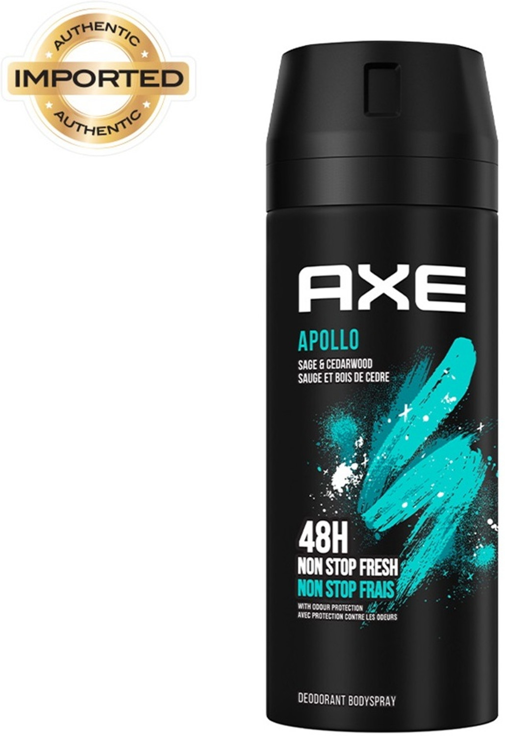 AXE Apollo Sage & Cedarwood Deodorant Body Spray for Men | Invigorating Scent Perfume Body Spray - For Men (150 ml) - Image 1