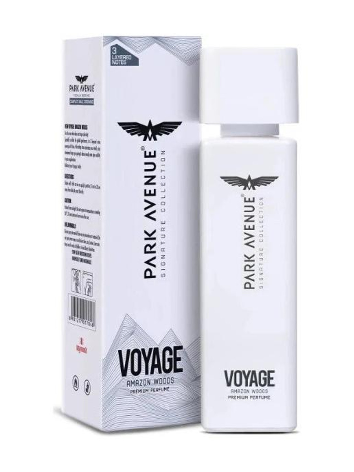 PARK AVENUE Voyage Amazon Woods Perfume Perfume Body Spray - For Men (120 ml) - Image 1
