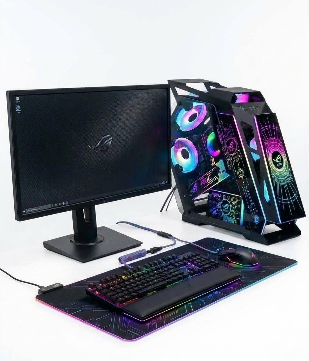 Systmbott Core i5 3rd Gen Desktop, 16GB RAM, 500GB HDD, 19cm Display - Image 1