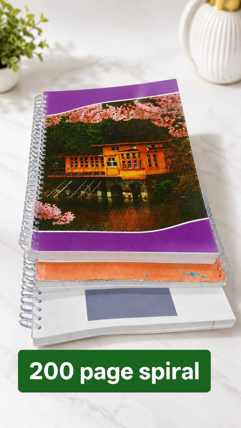 City King ECONOMY A4 Notebook Ruled 900 Pages (Multicolor, Pack of 3) - Image 1