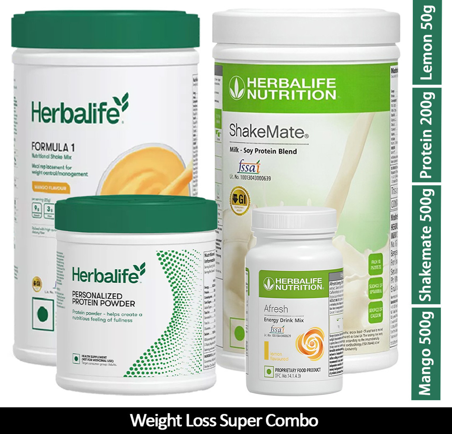 Herbalife Nutrition Formula 1 Mango Weight Loss Combo (1.59 kg) - Image 1