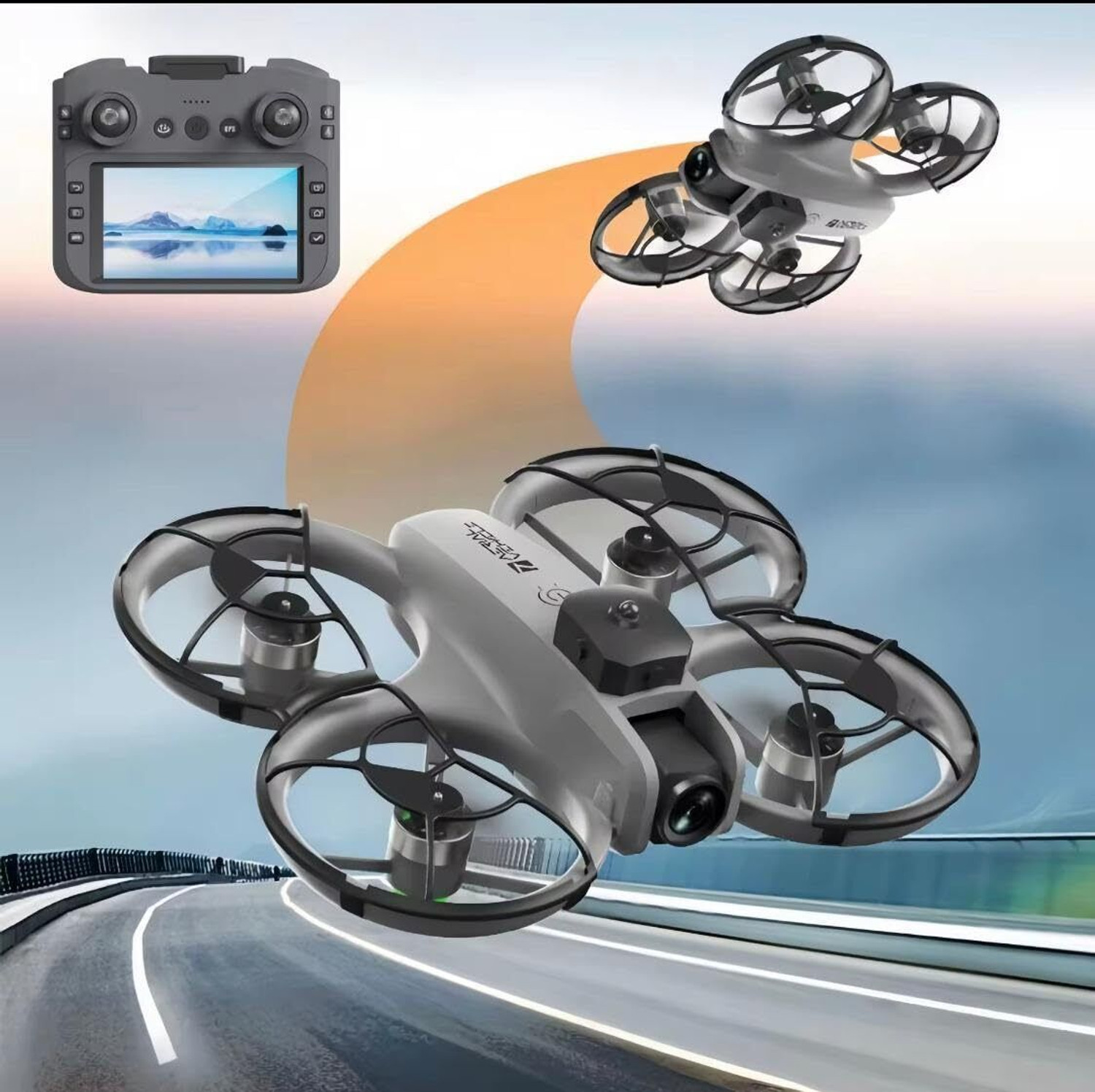 VMIX T21 Pro Foldable WiFi Drone - Image 1
