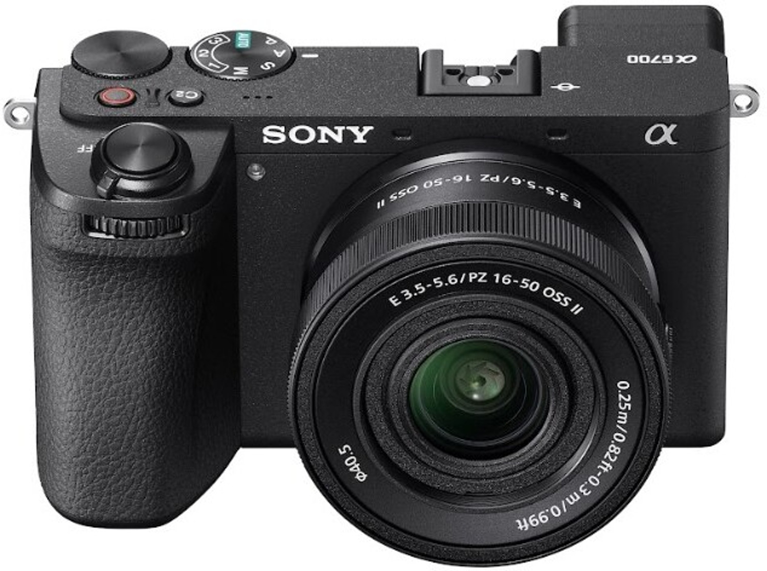 Sony ILCE-6700KBQ IN5 Mirrorless Camera Body with 16-50mm Lens (Black) - Image 1