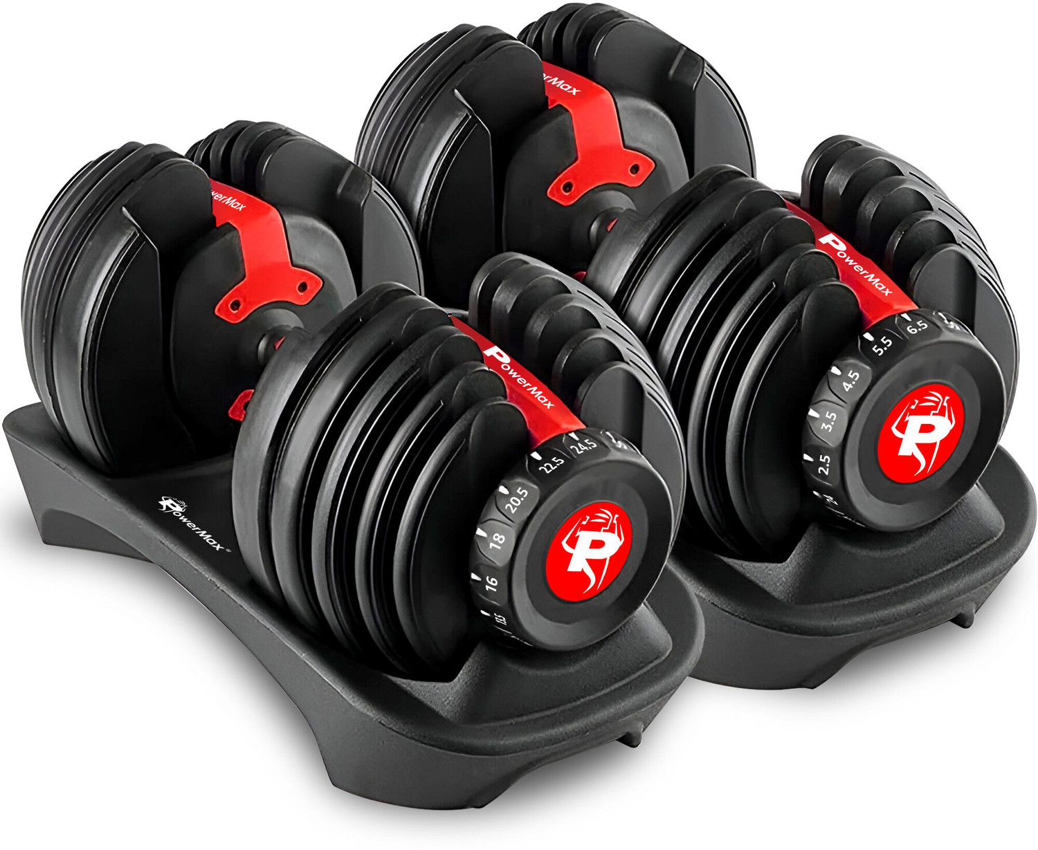 Powermax Fitness PDA-24 15-in-1 Home Gym Set, 2.5-24kg - Image 1