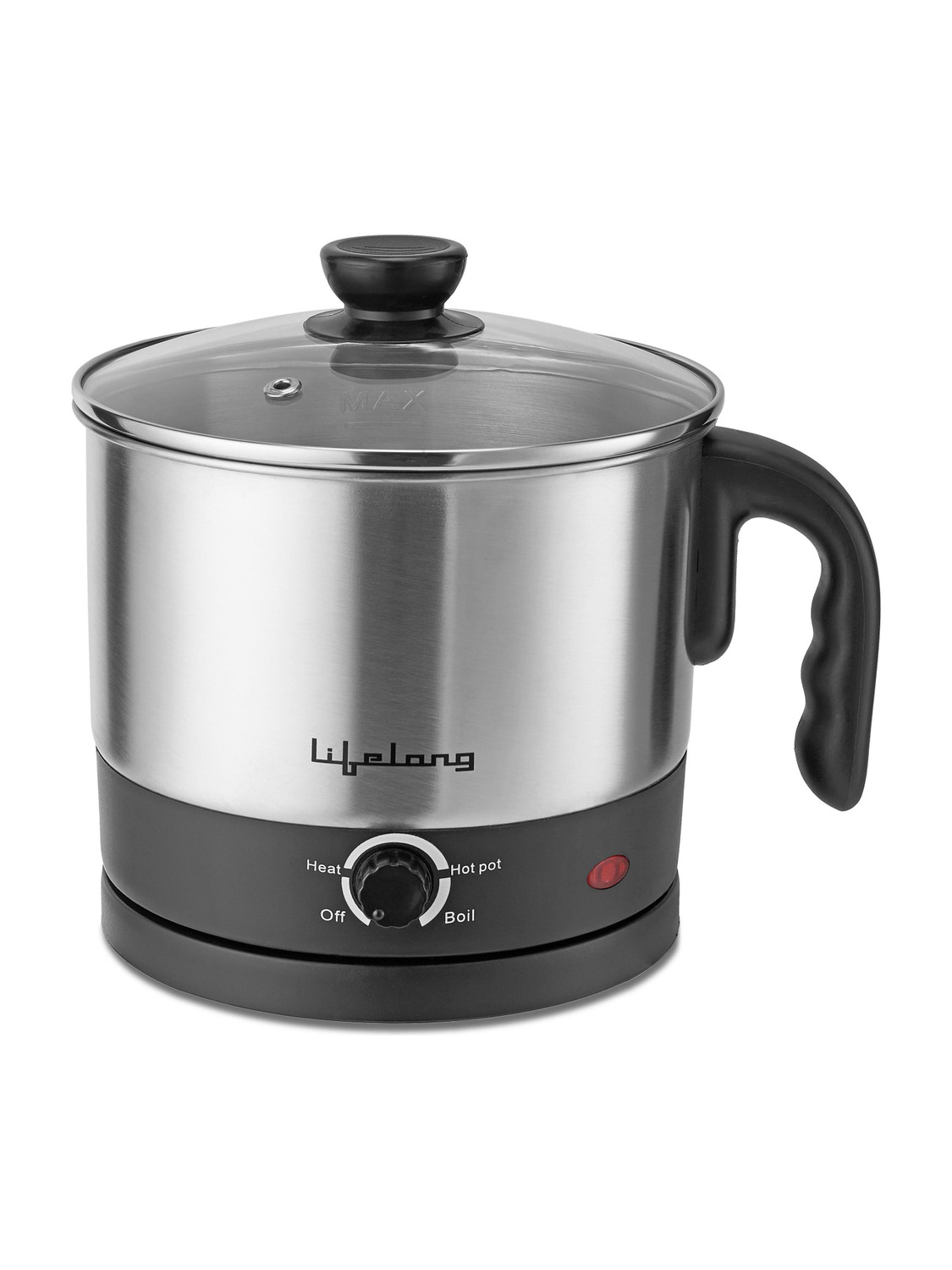 Lifelong LLMC01 Electric Kettle (1.5 L, Black, Silver) - Image 1