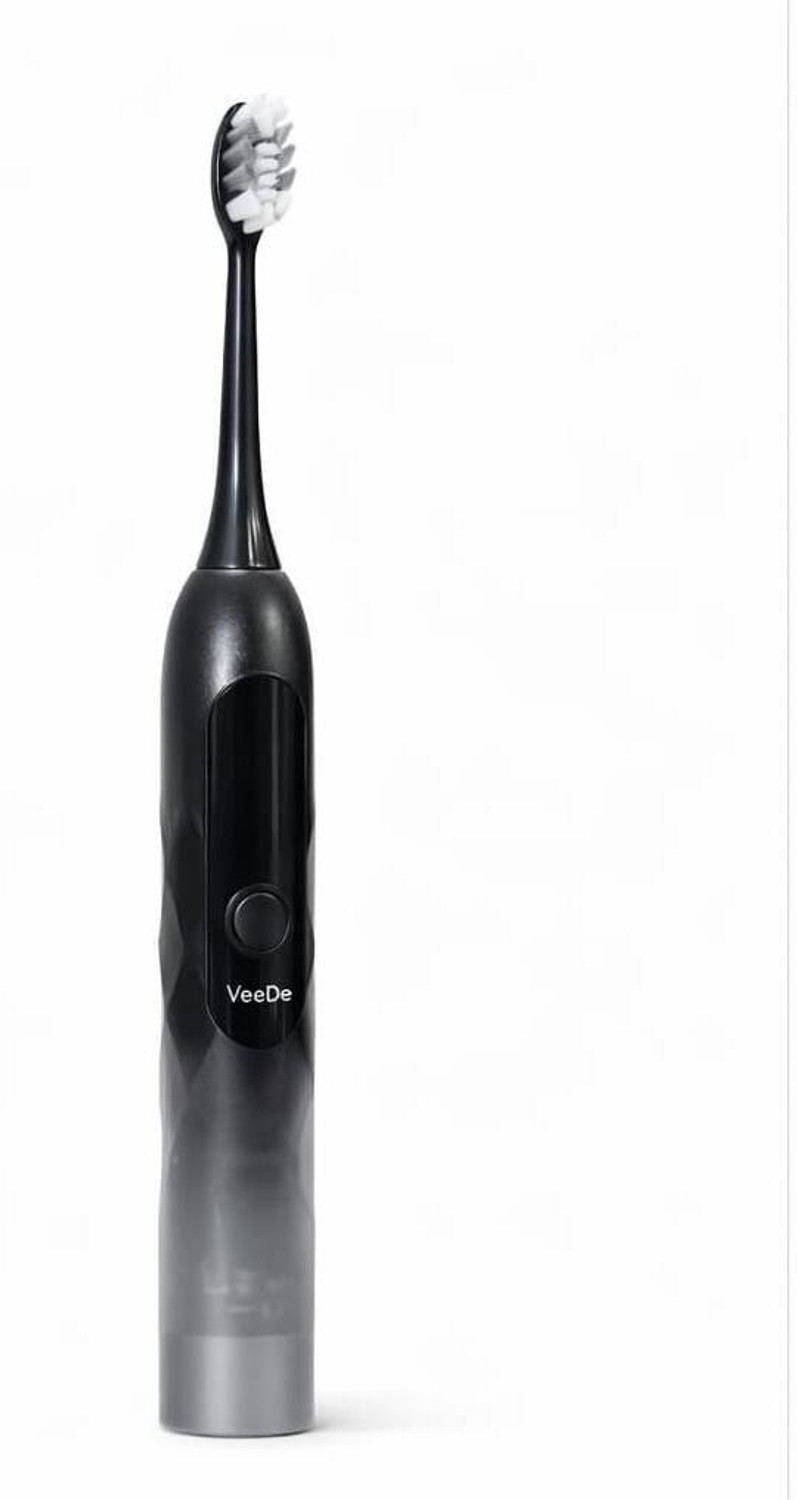 VEEDE Electric Toothbrush (Black, Silver) - Image 1