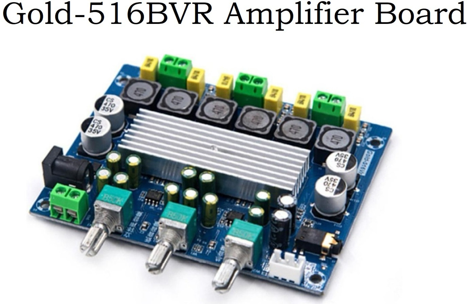 3REE QUALITY Gold-516BVR 2*50W+100W 5.0 TPA3116D2 Subwoofer Amplifier Board Electronic Components Electronic Hobby Kit - Image 1