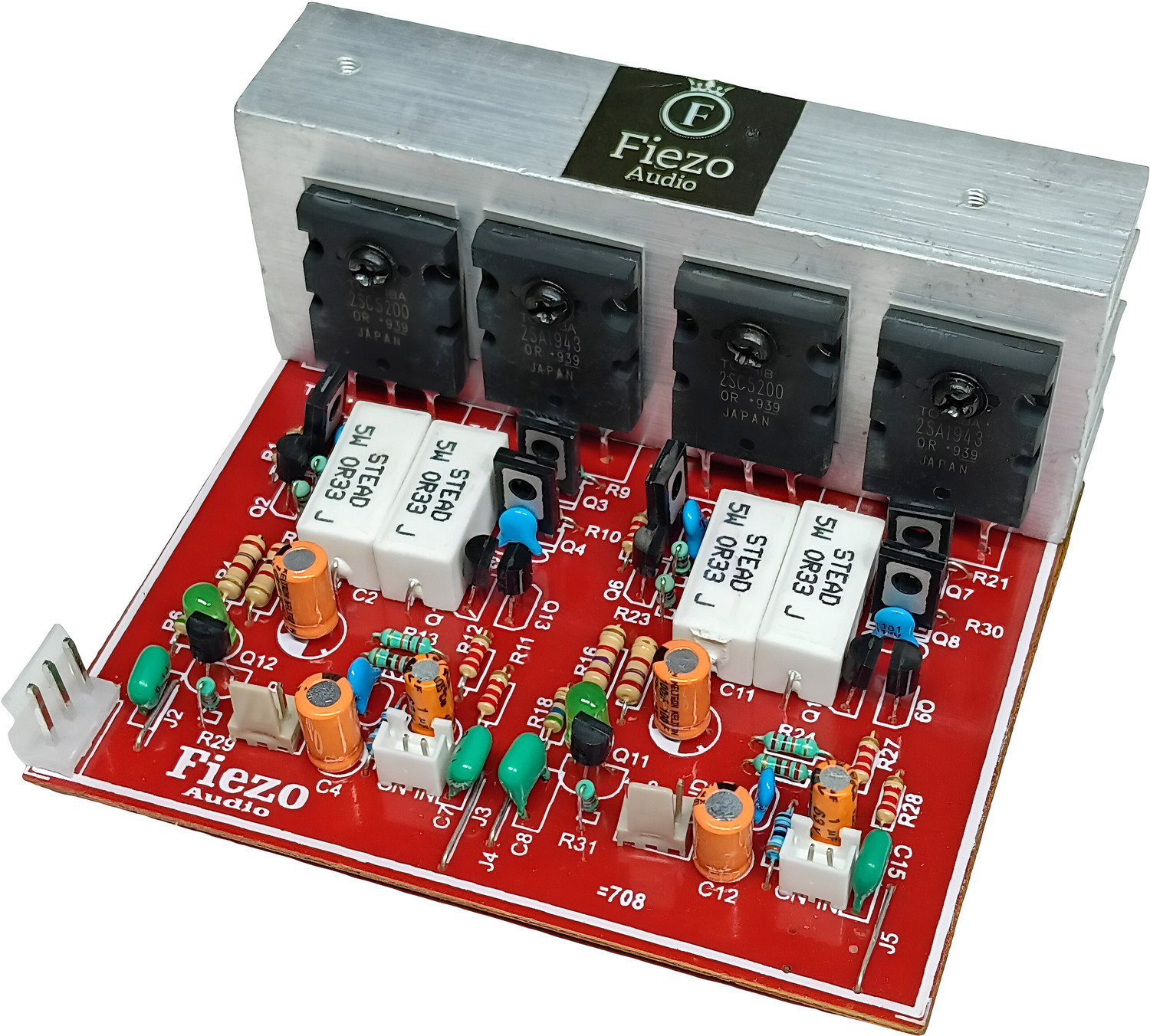 FIEZO 200 WATT STEREO AMPLIFIER BOARD Electronic Components Electronic Hobby Kit - Image 1