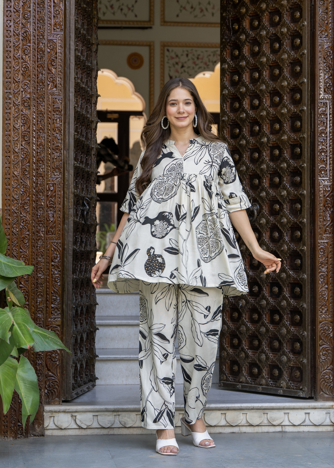 Glorygarb Tunic Palazzos Co-ords Set - Image 1