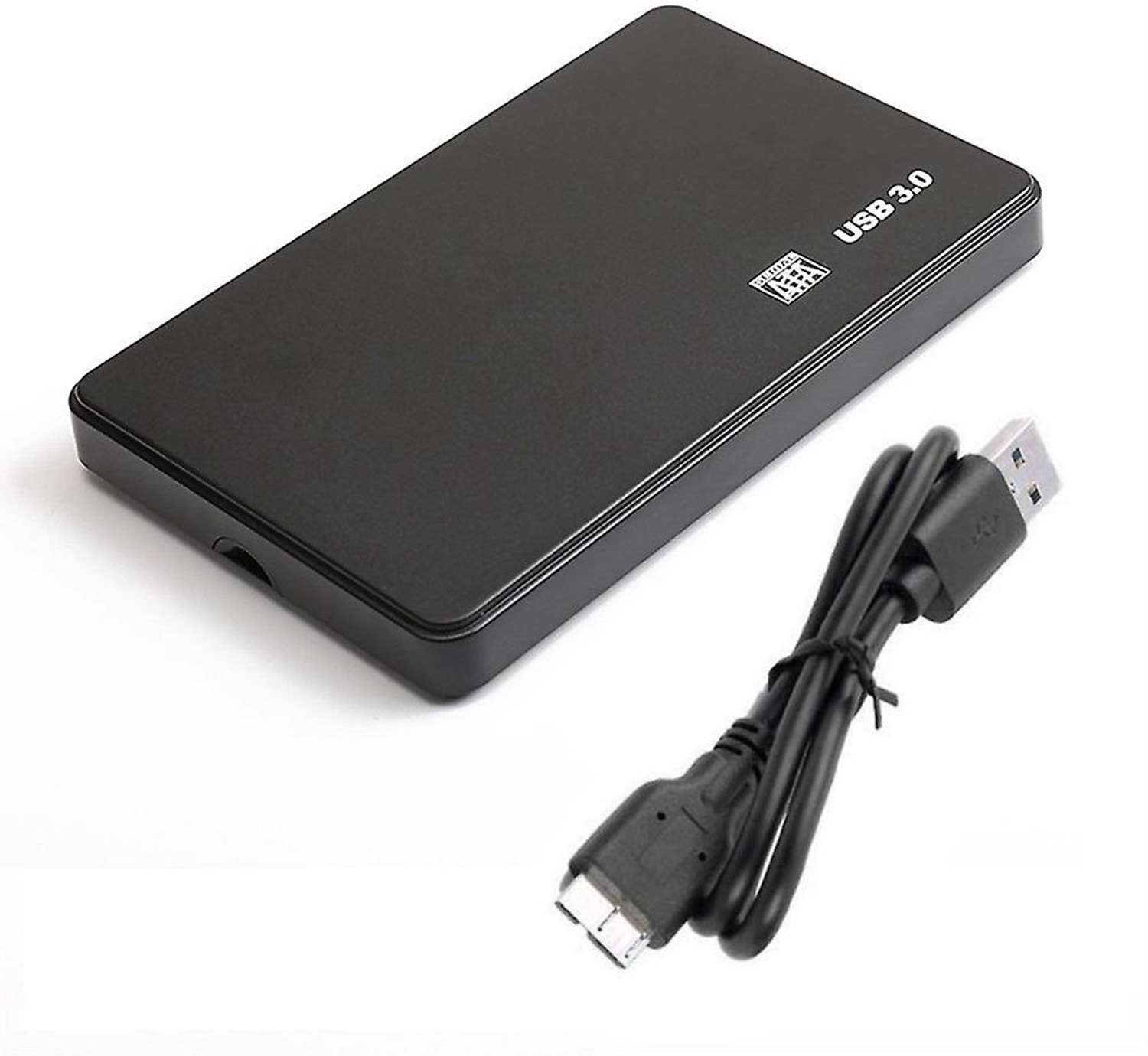 ULTRABYTES HDD Case, SATA Hard Disk case, USB 3.0 2.5 inch 2.5 inch Shock Resistant Portable HDD Enclosure (For Fits all the 2.5 inch SATA hard drive disk, Black) - Image 1