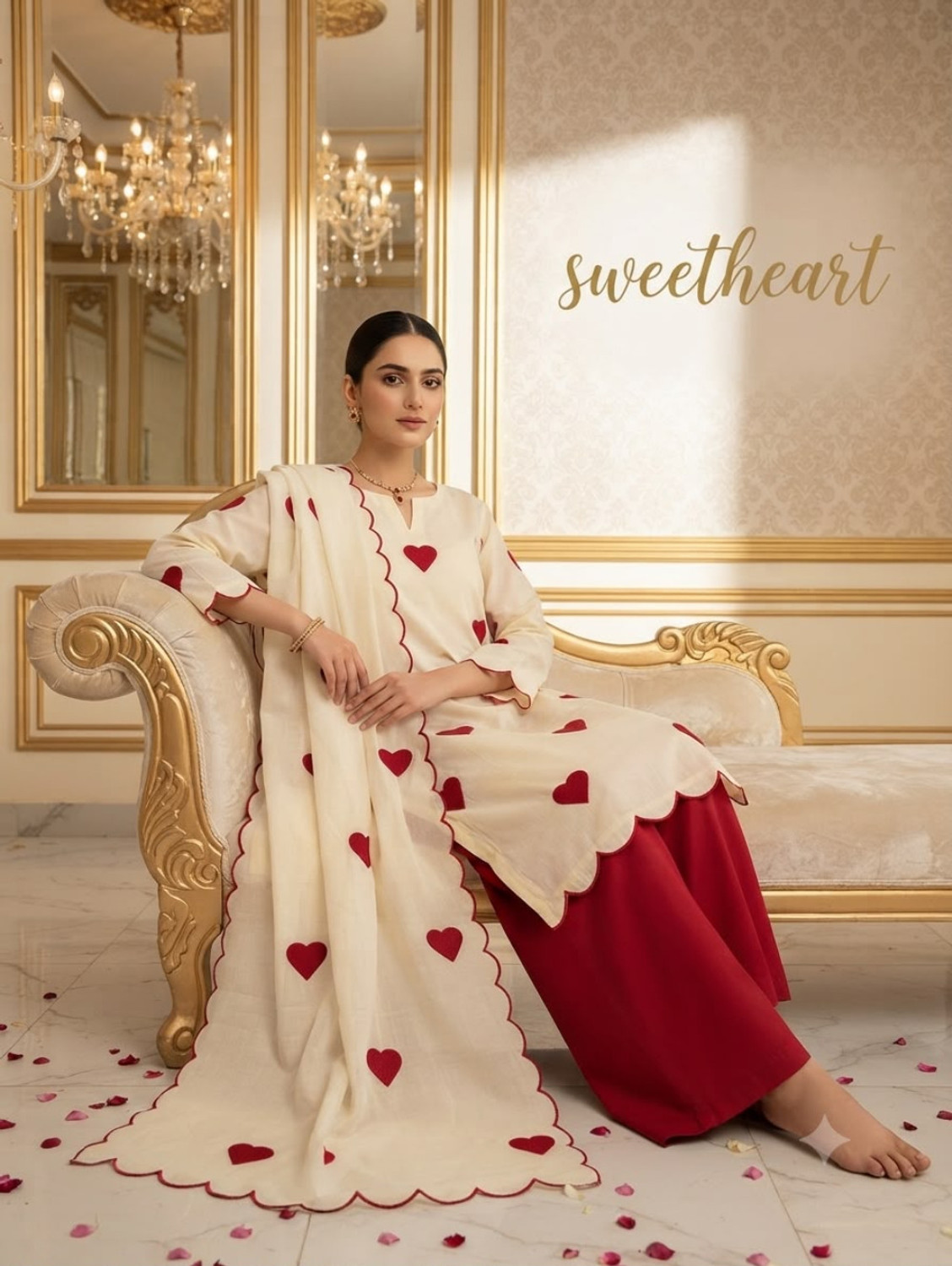 Meghdoot Textiles Unstitched Viscose Rayon Salwar Suit Material - Image 1