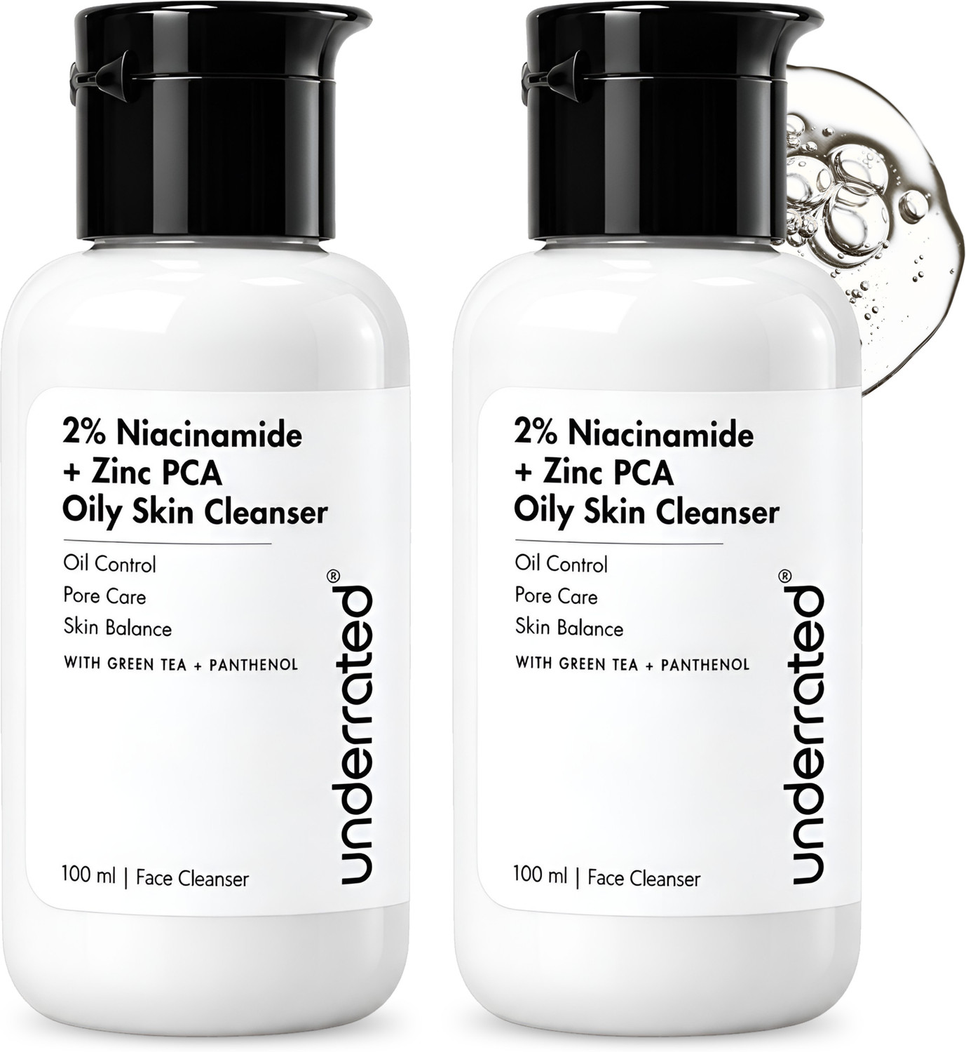 Underrated 2% Niacinamide + Zinc PCA Cleanser 200ml - Image 1