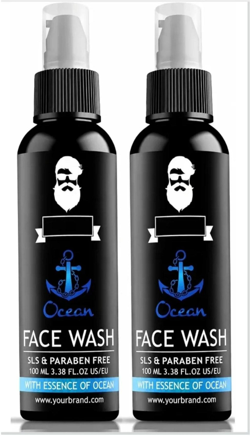 HAKEX NEW Ocean Face Wash for Men, 200ml - Image 1