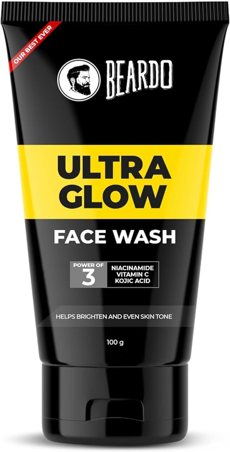 BEARDO Ultraglow Face Wash 100g - Image 1