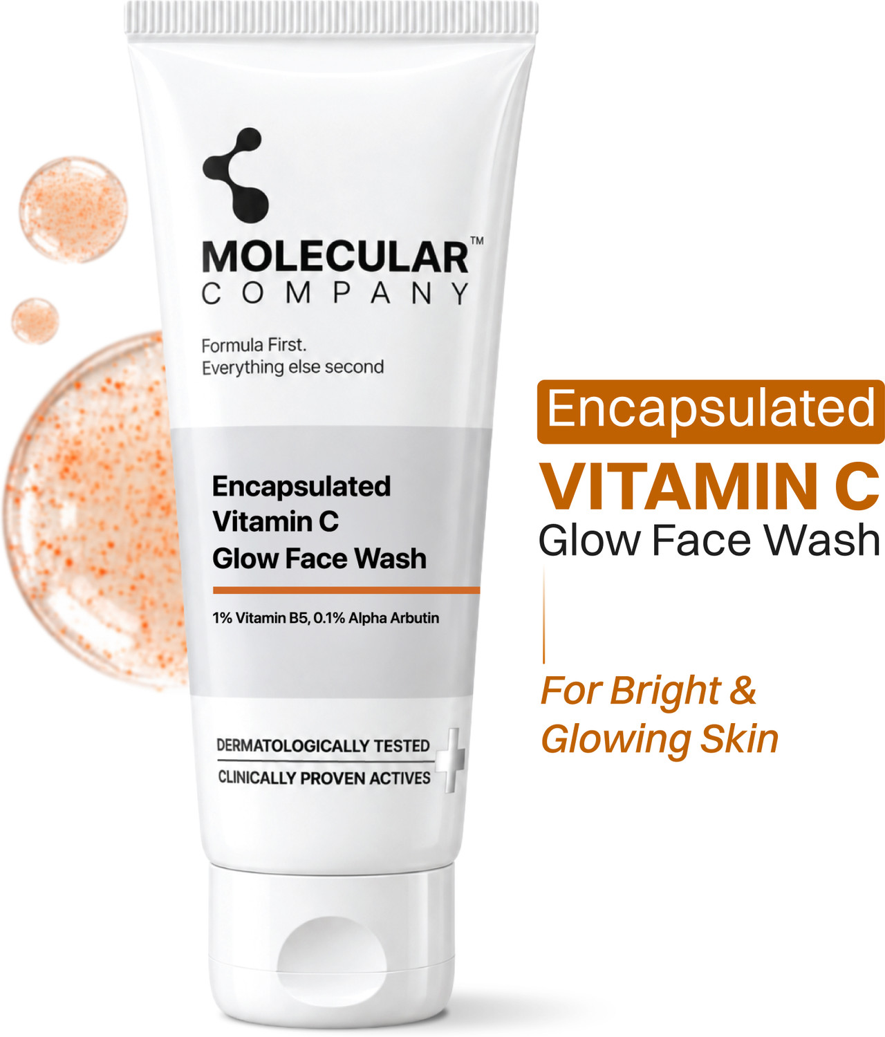 Molecular Company Encapsulated Vitamin C Glow Face Wash 100g - Image 1