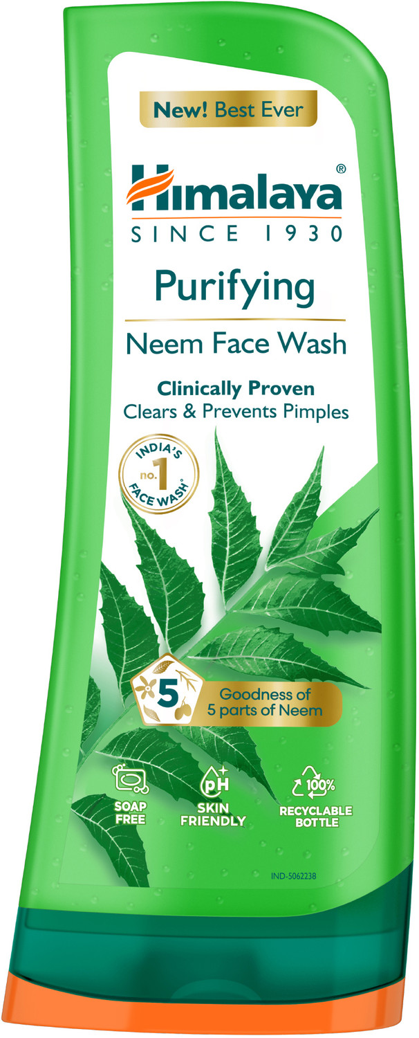 HIMALAYA Purifying Neem for Pimple & Acne Prone Skin Face Wash (300 ml) - Image 1