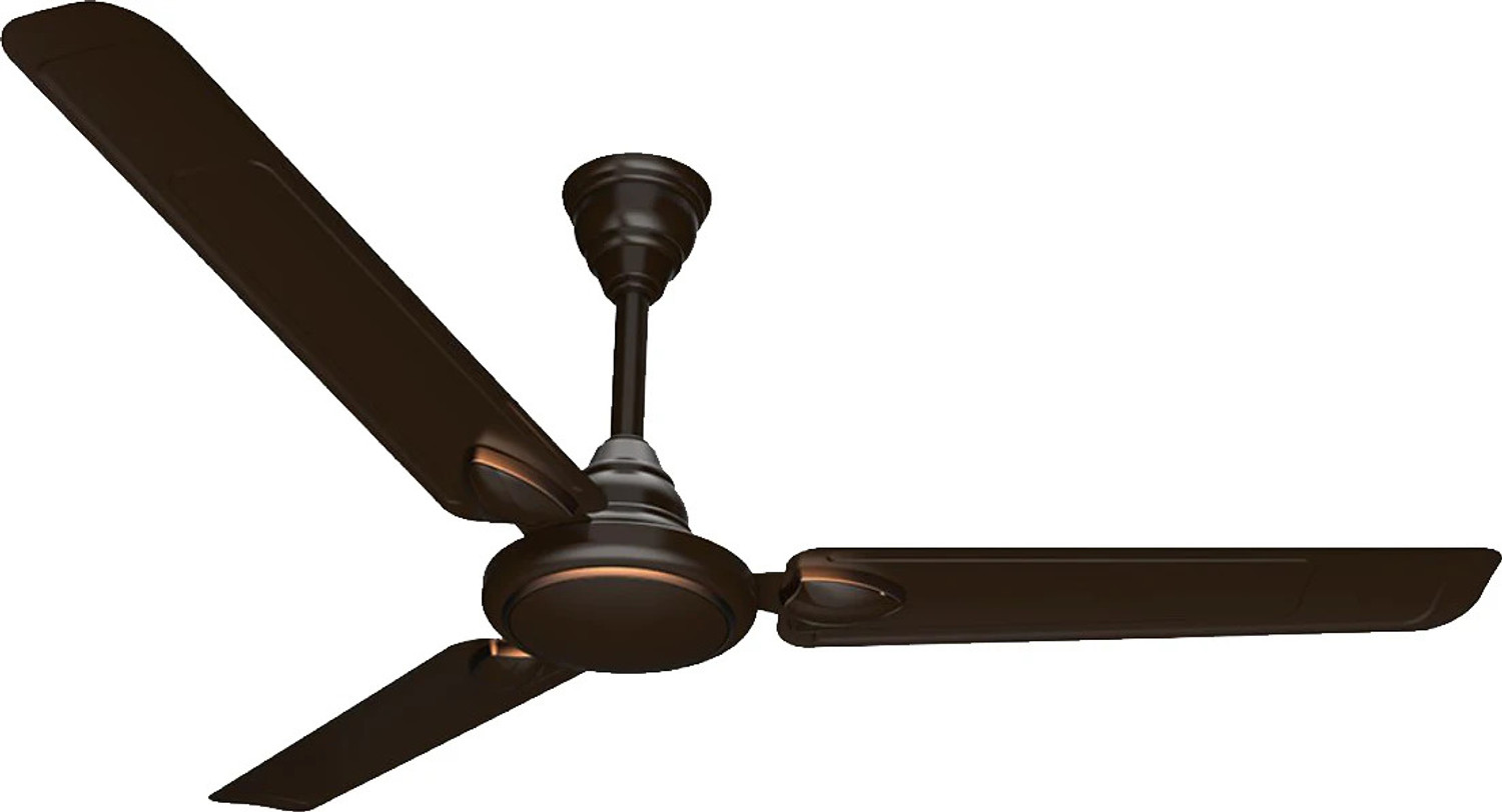 Crompton SUREBREEZE HILLBRIZ DECO 1200mm Ceiling Fan, Smoked Brown - Image 1