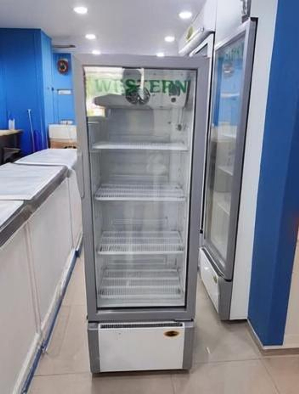 WESTERN 240 L Single Door Upright Freezer (White, 5 Star) - Image 1