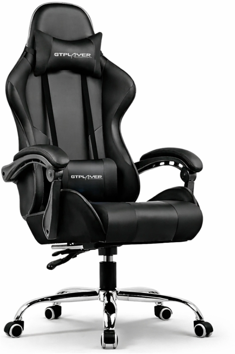 GTPLAYER Multi-Functional Ergonomic Gaming Chair (Black) - Image 1