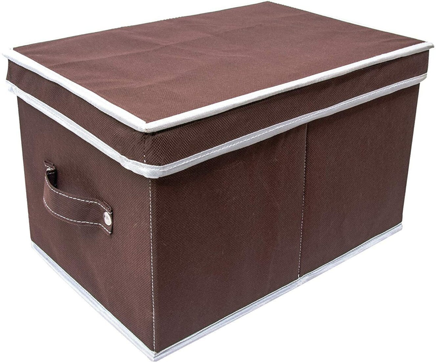 Mteaser Multipurpose Storage Box with Lid, Foldable, Pack of 1 - Image 1