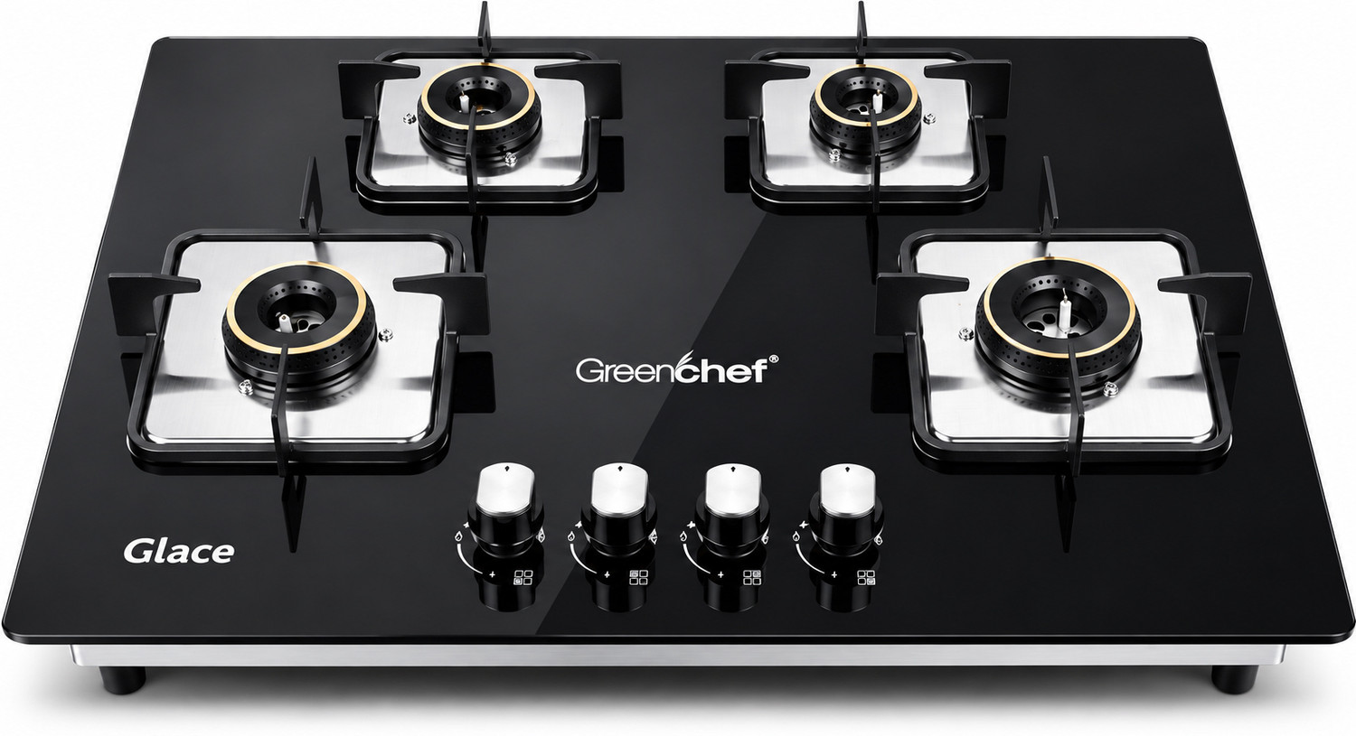 Greenchef Glace Glass Automatic Hob (4 Burners) - Image 1