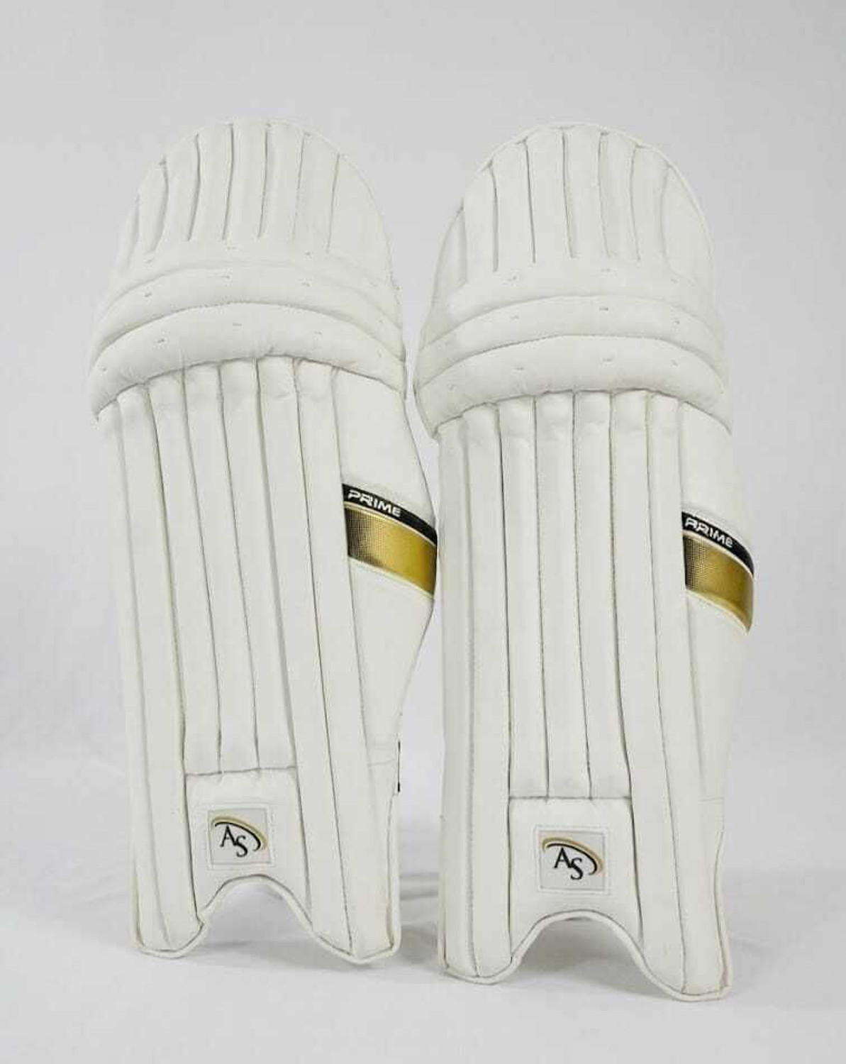 Alistan Sports ASF Cricket Batting Pad Combo White Youth - Image 1