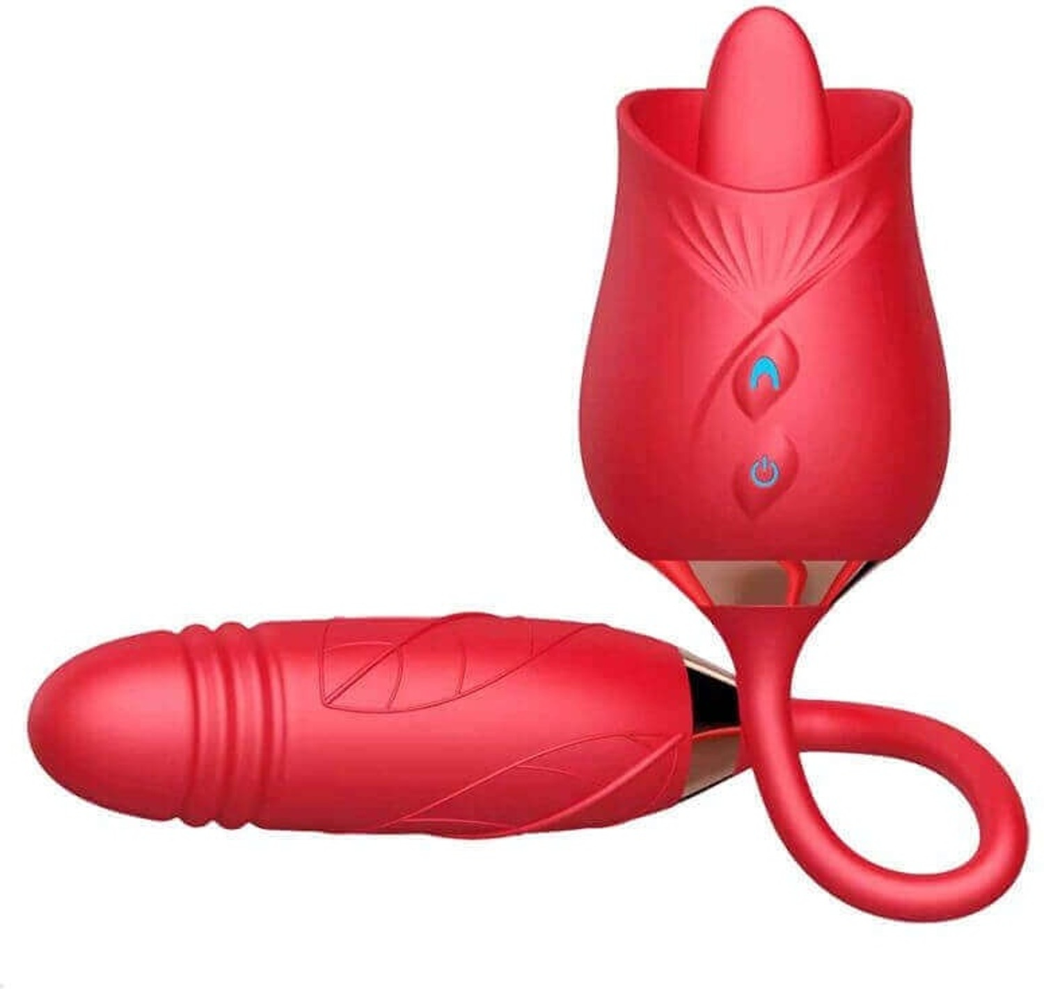 Mihika Rose Dual Motor Massager For Female - Image 1
