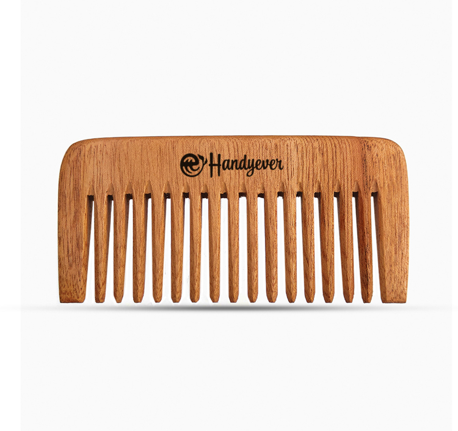 Handyever Neem Wooden Wide Tooth Comb - Image 1