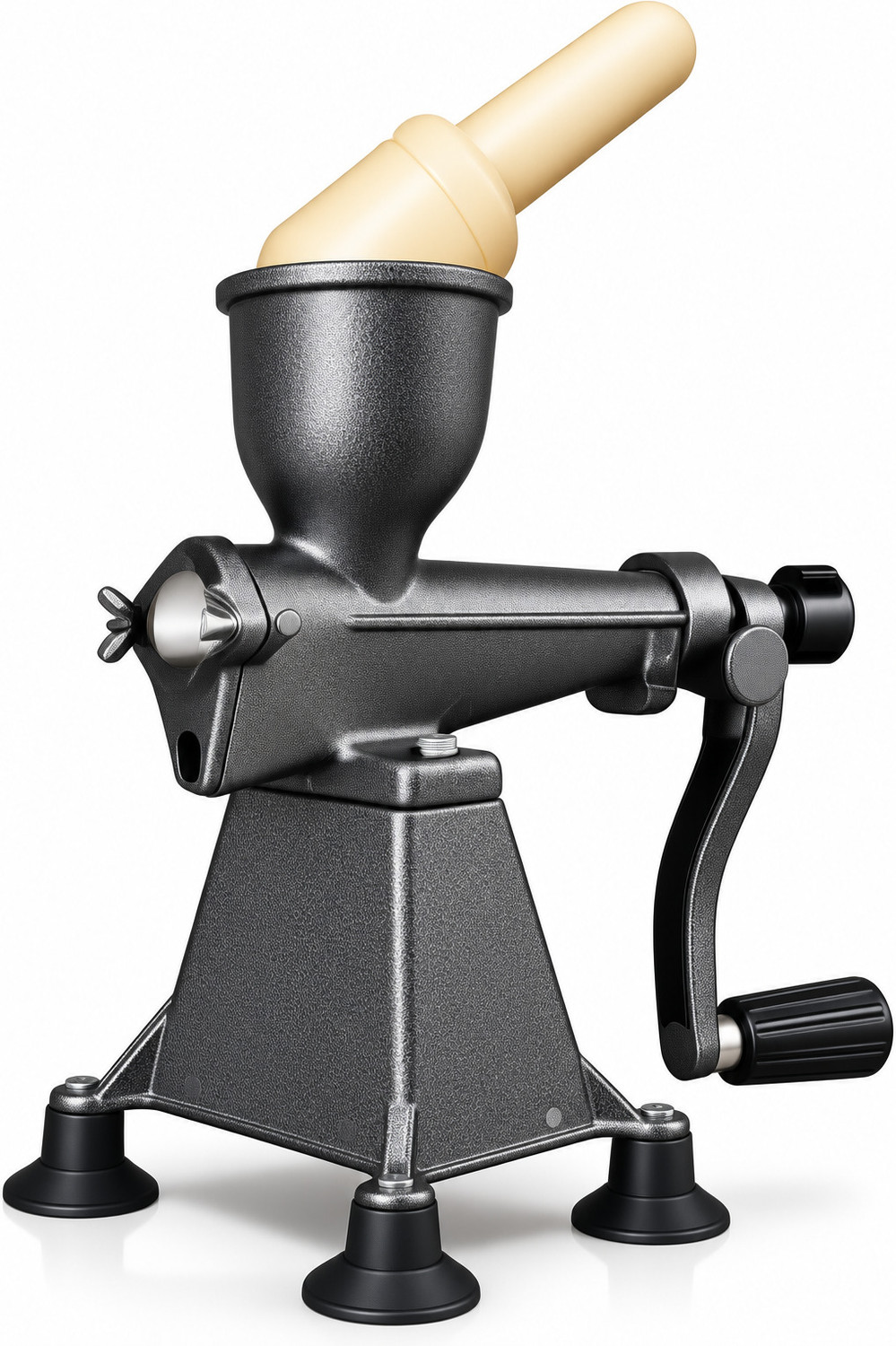 Extracto Aluminium Aluminium Manual Juicer Hand Press Black Kitchen Juice Maker Hand Juicer (Black) - Image 1