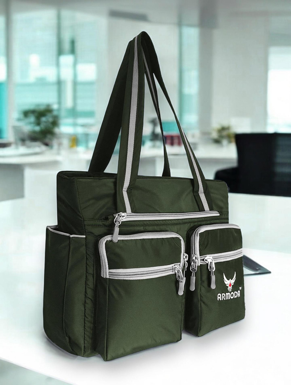 ARMODA Women Green Shoulder Bag - Regular Size - Image 1